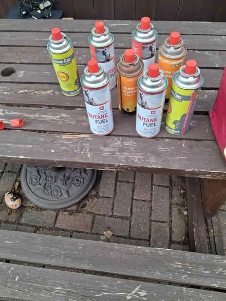 Photo of free 8 x Butane Cartridges (DE24 Alvaston) #1
