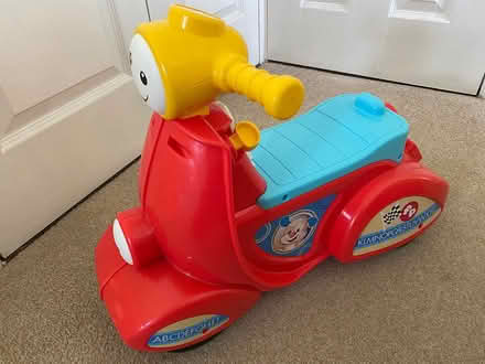 Photo of free Fisher Price Ride on Scooter (Mytchett. GU16) #1
