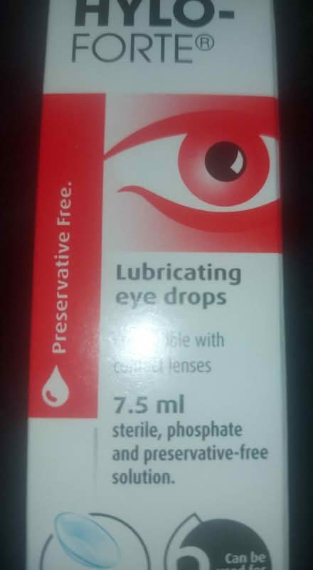 Photo of free hylo forte dry eyes (Santry) #1
