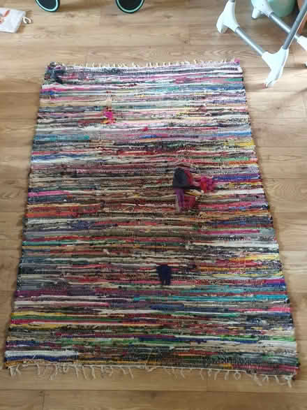 Photo of free Multicoloured Rag Rug (Central park, East Ham E6) #1