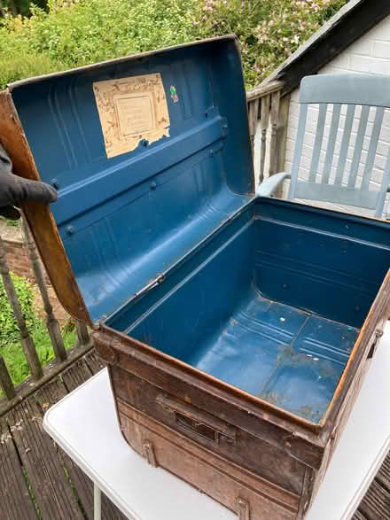 Photo of free Metal trunk (Catchgate Plantation NN12) #3