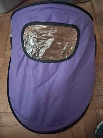 Photo of free Purple Foldable Stroller Canopy (Norwood area, Bronx, NY) #1