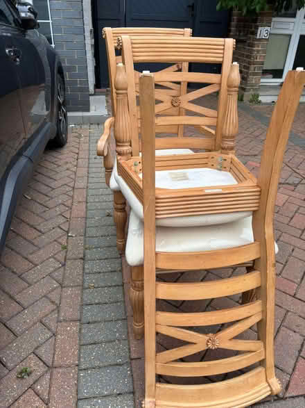 Photo of free 3 chairs (Brunswick Park N11) #2