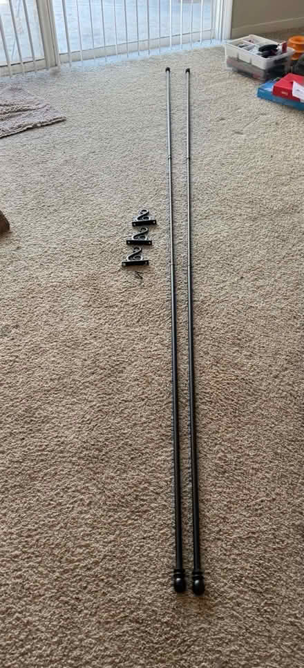 Photo of free 10’ 3.75” curtain rod (San Jose California) #1
