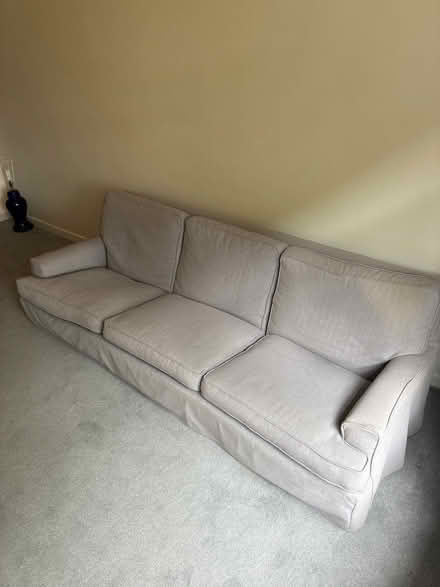 Photo of free Grey 3 seater sofa (Whitecliff BH14) #3