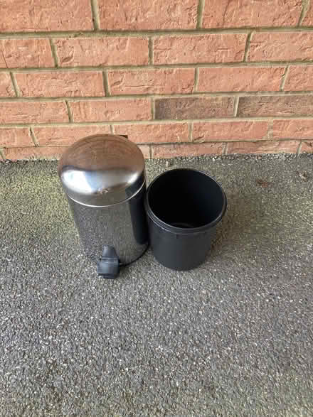 Photo of free Small Metal Brabantia Pedal Bin (Leigh Park BA13) #1