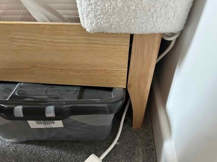 Photo of free Boucle double bed frame (De Beauvoir Town N1) #4