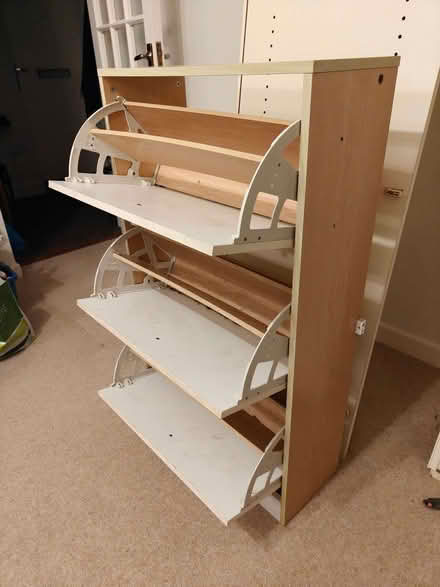 Photo of free 3 Tier Shoe Cupboard (Harrogate HG2) #2