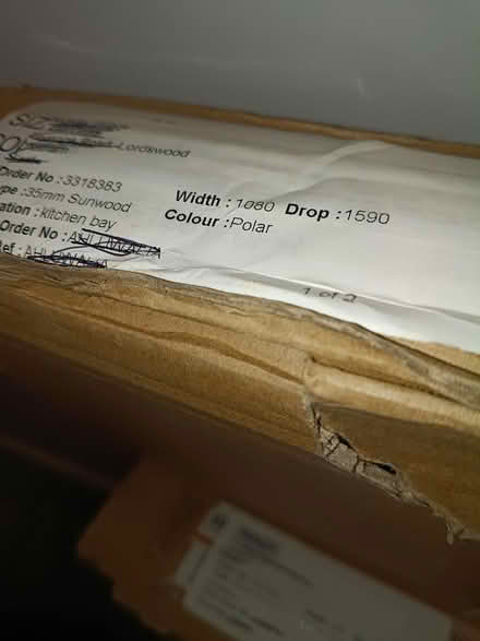 Photo of free Venetian blinds (Lordswood Chatham) #3