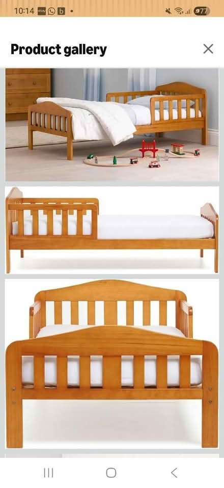 Photo of free Toddler Bed for 140x70 (Mothercare) (Neston near Station CH64) #1