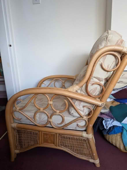 Photo of free Bamboo/ rattan chair (Leasingham NG34) #2