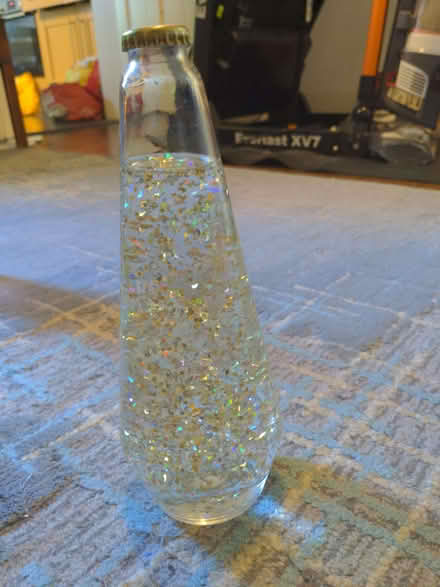 Photo of free Glitter lamp, Bottle only. (Earley RG6) #1