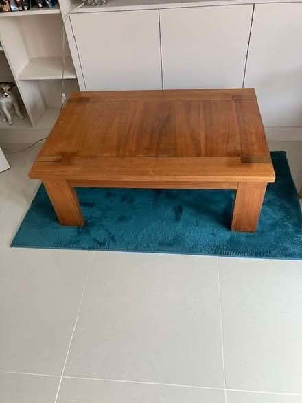 Photo of free Coffee table with 2 storage drawers (Lathom L40) #1