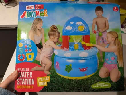 Photo of free Inflatable water table, used once (Woking GU22) #1