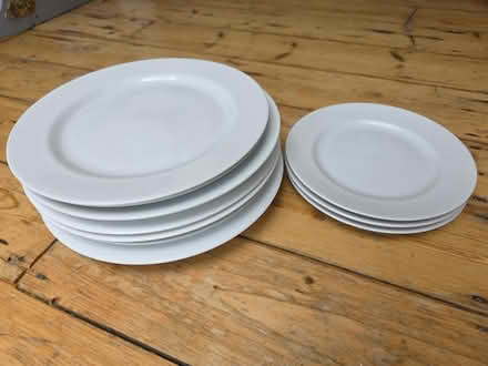 Photo of free 8 dinner plates, 3 side plates (Hither Green) #1