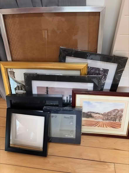 Photo of free 8 Picture Frames assorted sizes (Mitcham's Corner CB4) #1