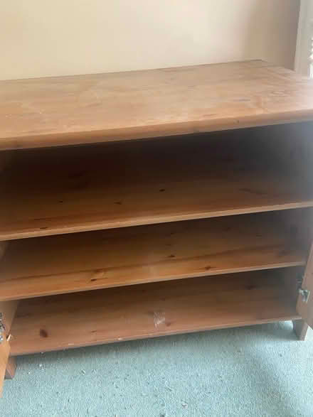 Photo of free Wooden cabinet glass doors (Bear Flat BA2) #3