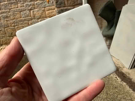 Photo of free White ceramic tiles (Kingsteignton TQ12) #2