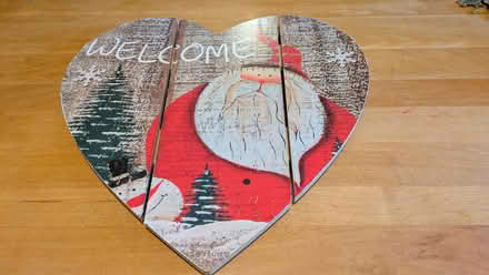 Photo of free Rustic Heart Plaque (Walkley S6) #1