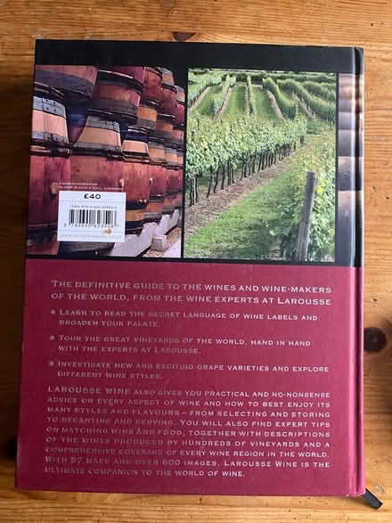 Photo of free Large book about wine (Spotland Bridge OL12) #2