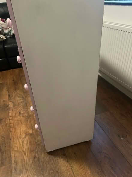 Photo of free Pink set of drawers (Eltham) #2