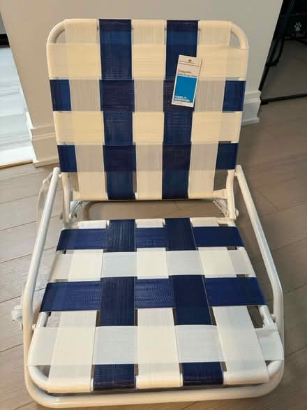 Photo of free NEW w/TAG BEACH CHAIR (Foldable) (UES) #1