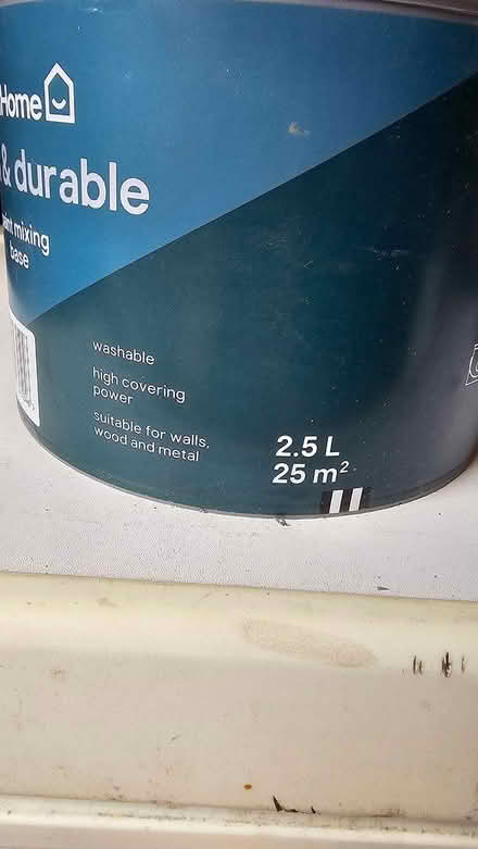 Photo of free 2.5L paint mid grey colour (Wigmore, Gillingham) #3