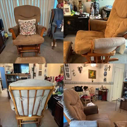 Photo of free glider rocking chair -clean (Hayward California) #1