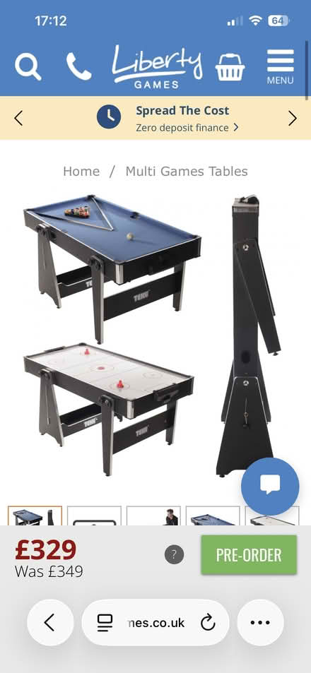 Photo of free Games table, can be folded for storage. (Popeley Fields BD19) #1