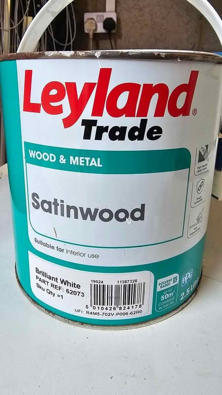 Photo of free Brilliant White Paint (Wigmore, Gillingham) #1