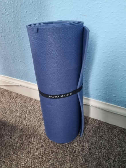 Photo of free 2 x thin blue foam sleeping mats (Norton Lees S8) #1
