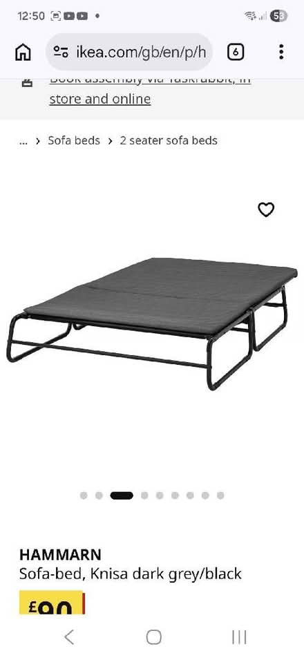 Photo of free IKEA Sofa Bed (Lowdham NG14) #3