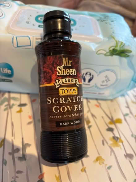 Photo of free Furniture scratch cover for dark wood (Far Bletchley MK3) #1