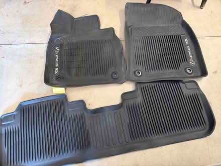 Photo of free All weather mats for 2022 Lexus RX (Rochester NY /Eastman theater) #1
