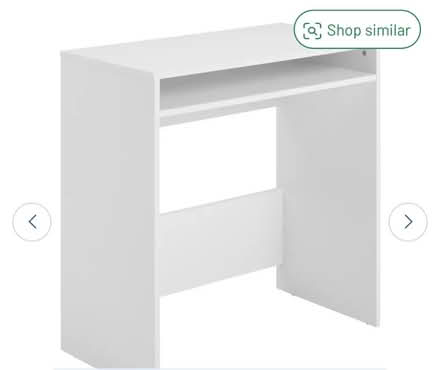 Photo of free Argos Kenora office desk - white (Trehafod CF37) #1