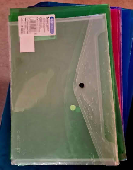 Photo of free Plastic files and cardboard folders (Broadbridge Heath, RH12) #3