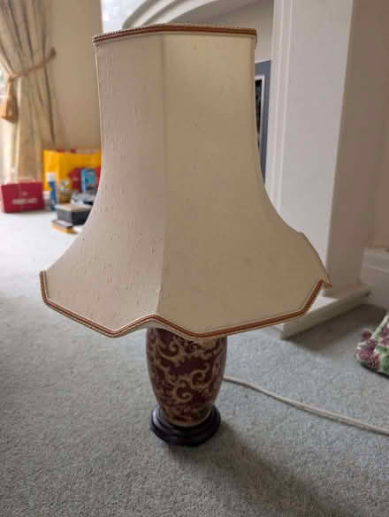 Photo of free one table lamp 2ft tall (Altrincham WA15) #1