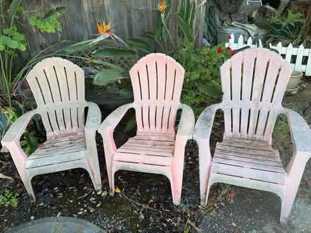 Photo of free Plastic Adirondack chairs (Saratoga) #1