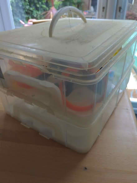Photo of free Cupcake carrying case + biscuit cutters (Earley RG6) #1