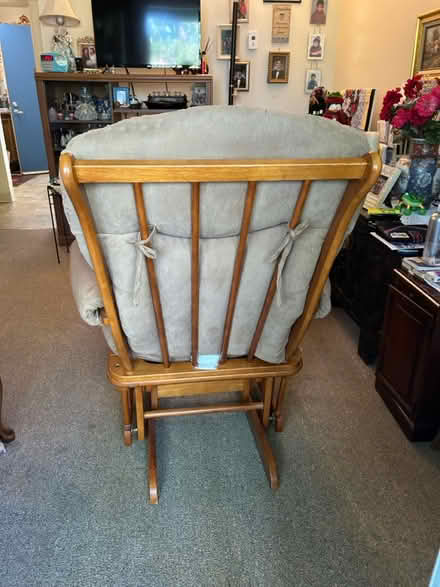 Photo of free glider rocking chair -clean (Hayward California) #3