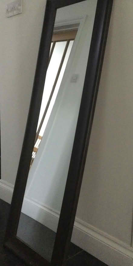 Photo of free Mirror-dark brown frame (Wickford, Essex SS11) #1