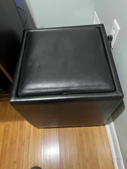 Photo of free Two storage ottomans or side tables (Mantua) #2