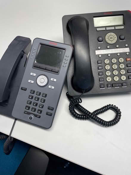 Photo of free Approximately 30 Avaya telephones (Wendover HP22) #1