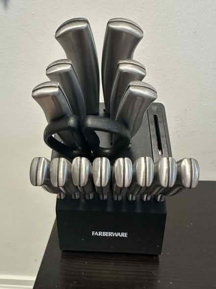 Photo of free Farberware Knife Set w/ Sharpener (UES) #1