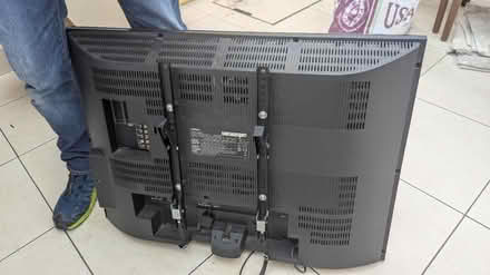 Photo of free Old TV with wall bracket (CR0) #3