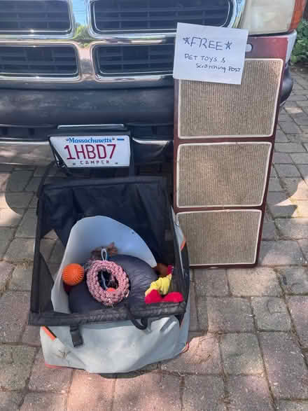 Photo of free Pet toys and other items (9 Grove Road Natick.) #1