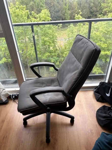 Photo of free Grey office chair (Leopardstown) #1