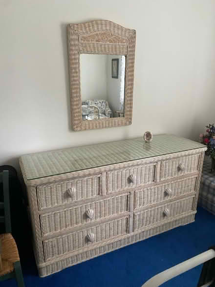 Photo of free Dresser and mirror (Delray Beach) #1
