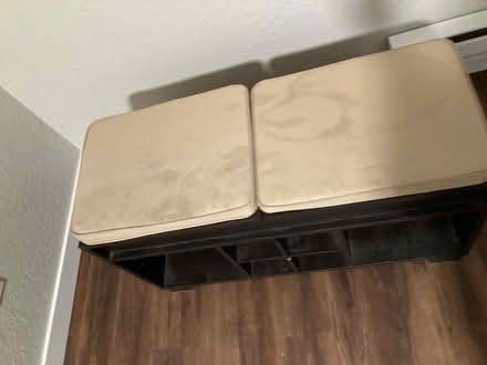 Photo of free Shoe Bench with Storage in Seat (Delridge West Seattle) #2