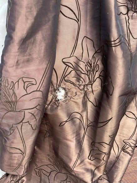 Photo of free Bay blackout curtain with rails (Raynes park SW20) #2